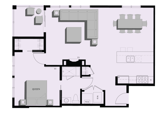 201 1 Bedroom Condominium