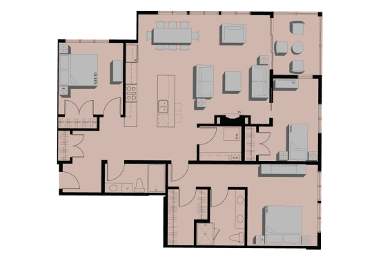 202 2 Bedroom Condominium